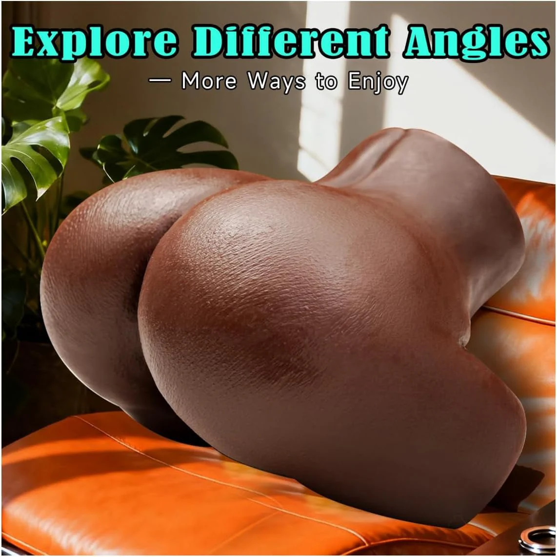 NoirCurve Ebony Sex Doll Torso Dual Channel TPE - Image 5