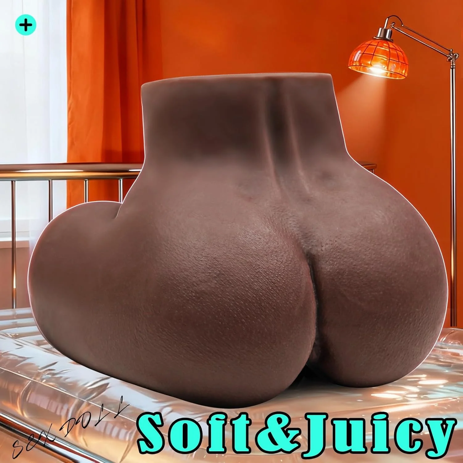 NoirCurve Ebony Sex Doll Torso Dual Channel TPE - Image 7