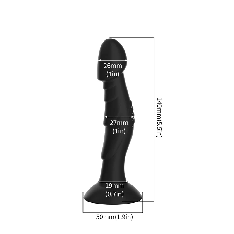 GripBase Silicone Prostate Butt Plug - Image 10