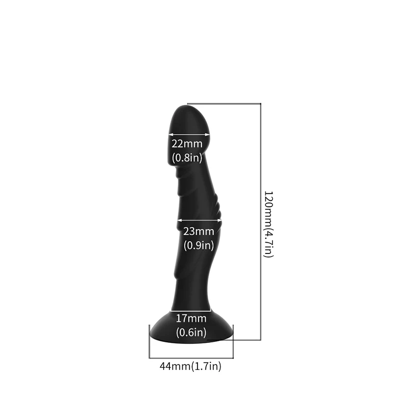 GripBase Silicone Prostate Butt Plug - Image 9