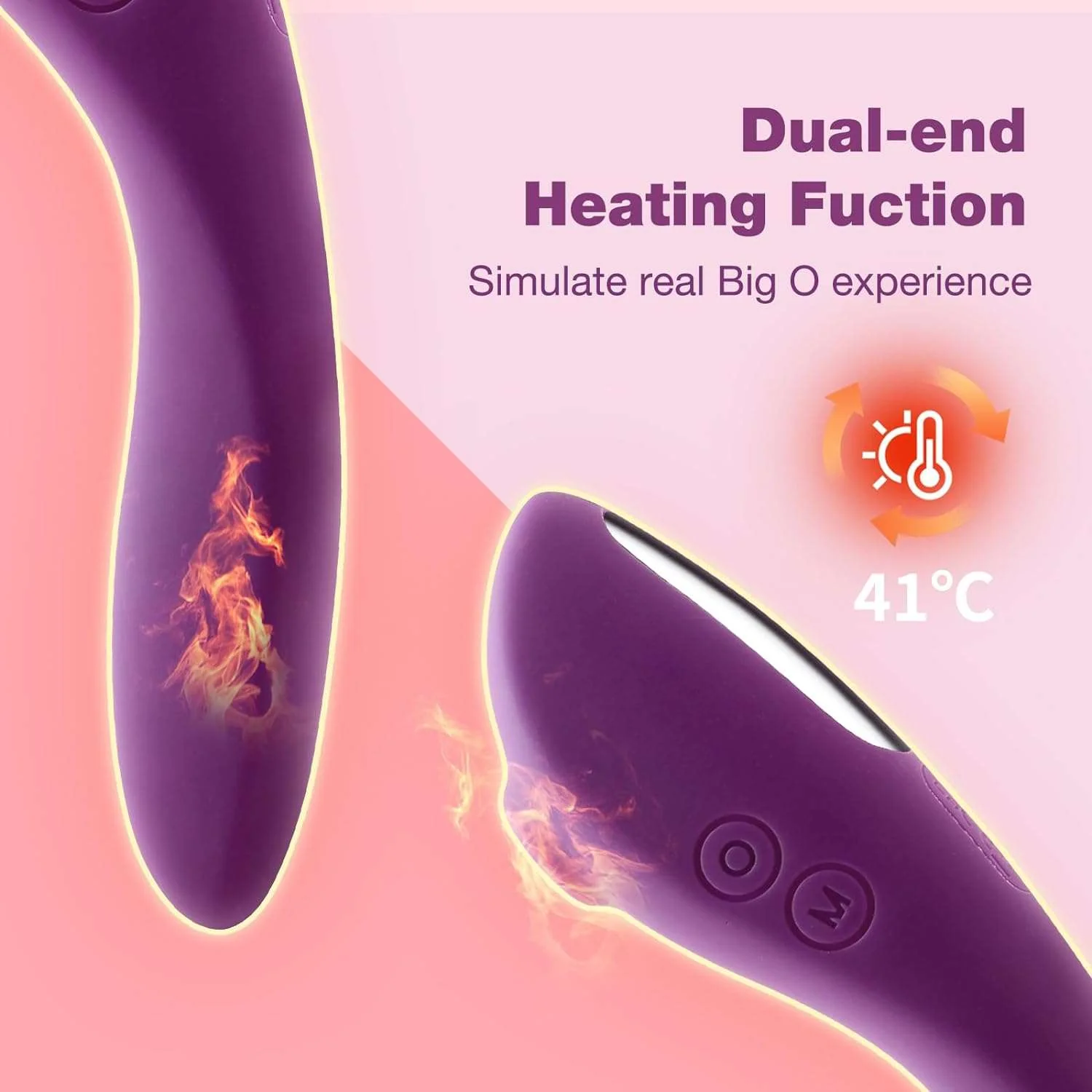HeatWave Clitoral Suction Vibrator Dildo - Image 4
