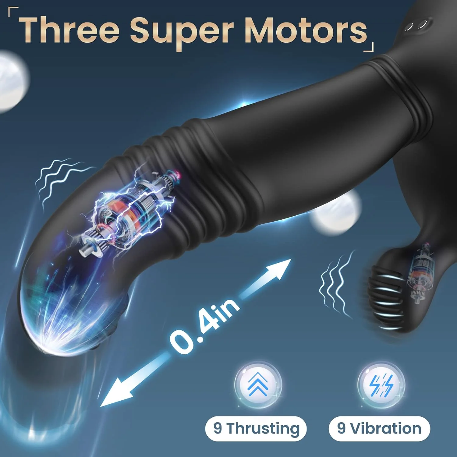 ProV Thrusting Prostate Massager Vibrator - Image 6