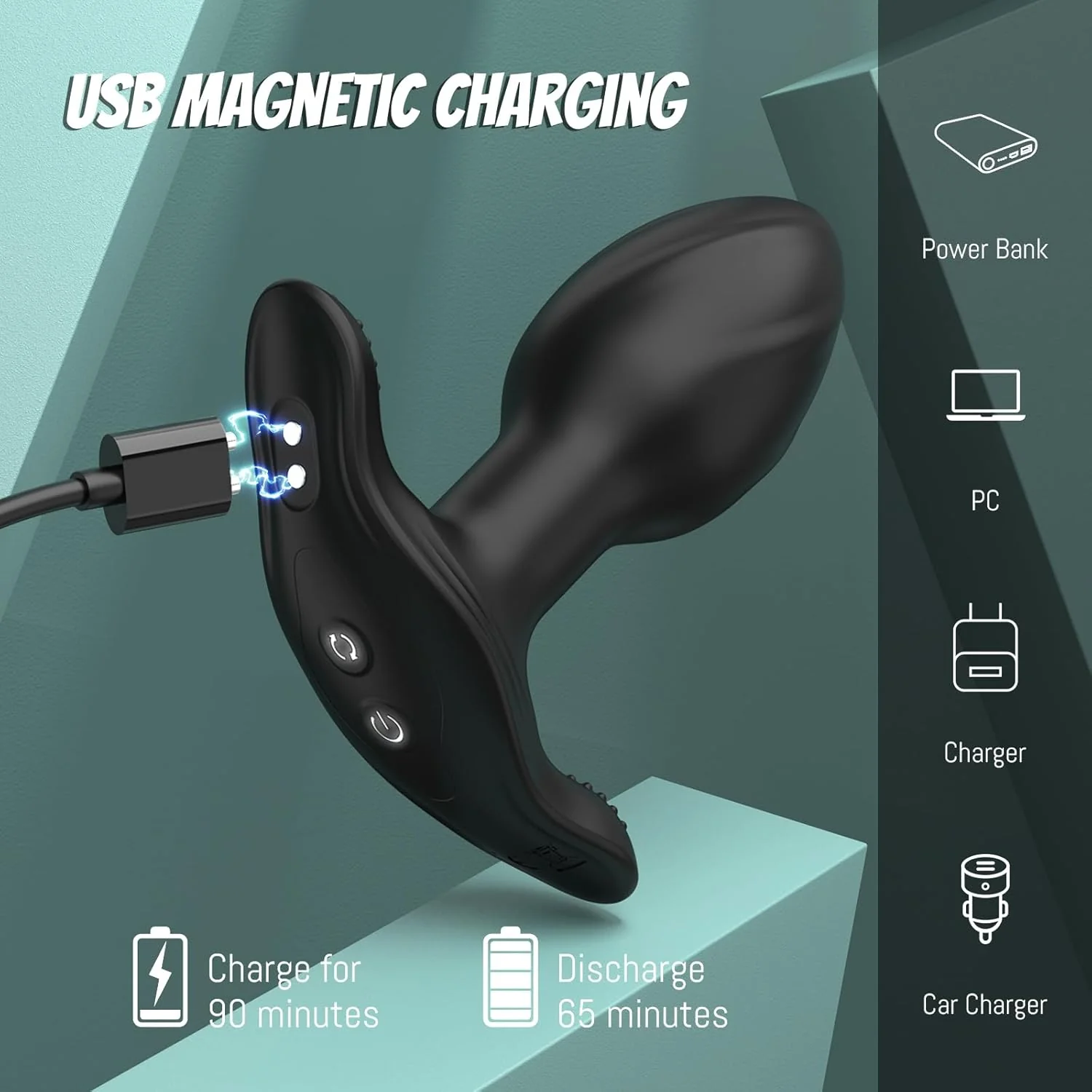 Rotatix Remote Vibrating Butt Plug - Image 5