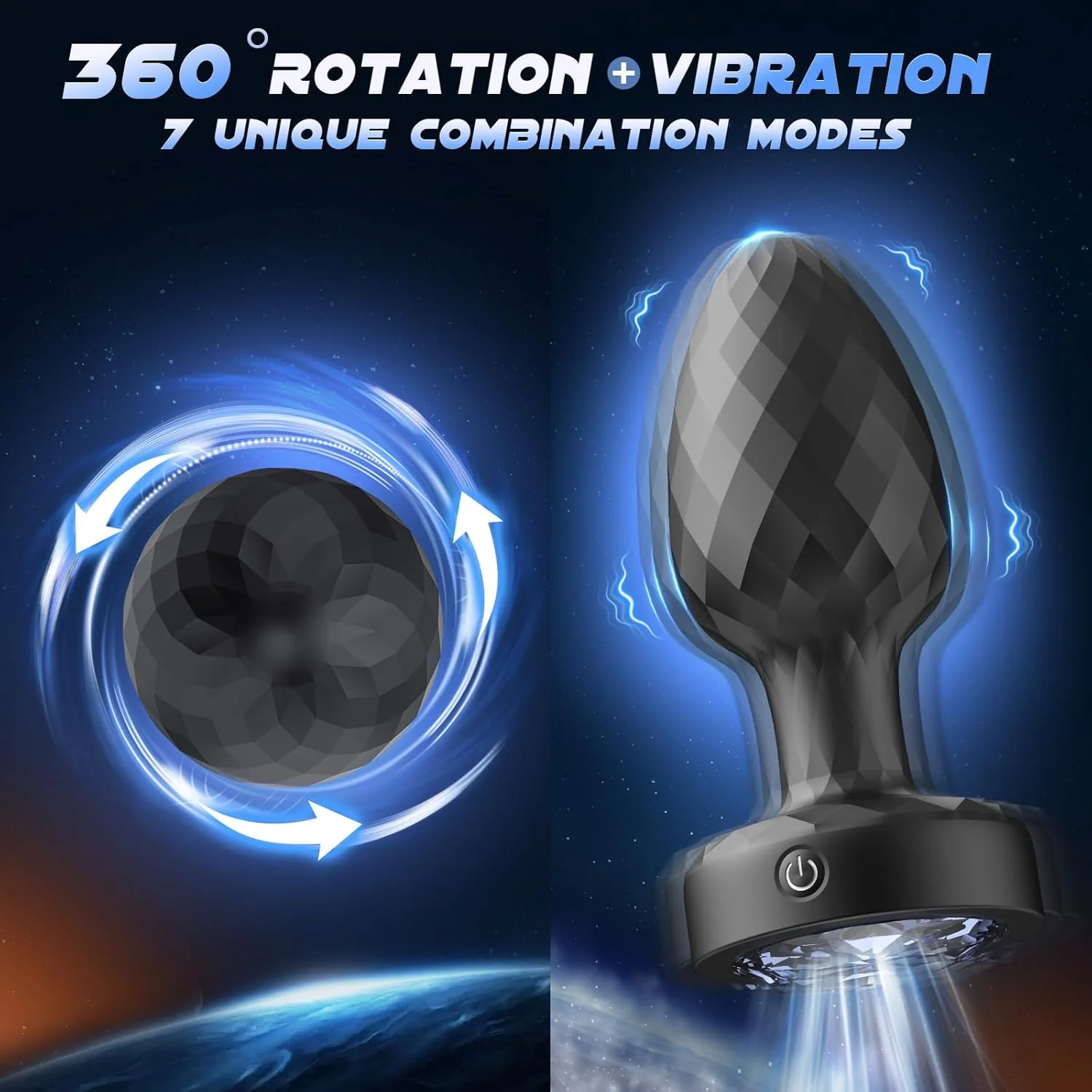 StormTease 360° Powerful Swiveling Anal Vibrator - Image 2