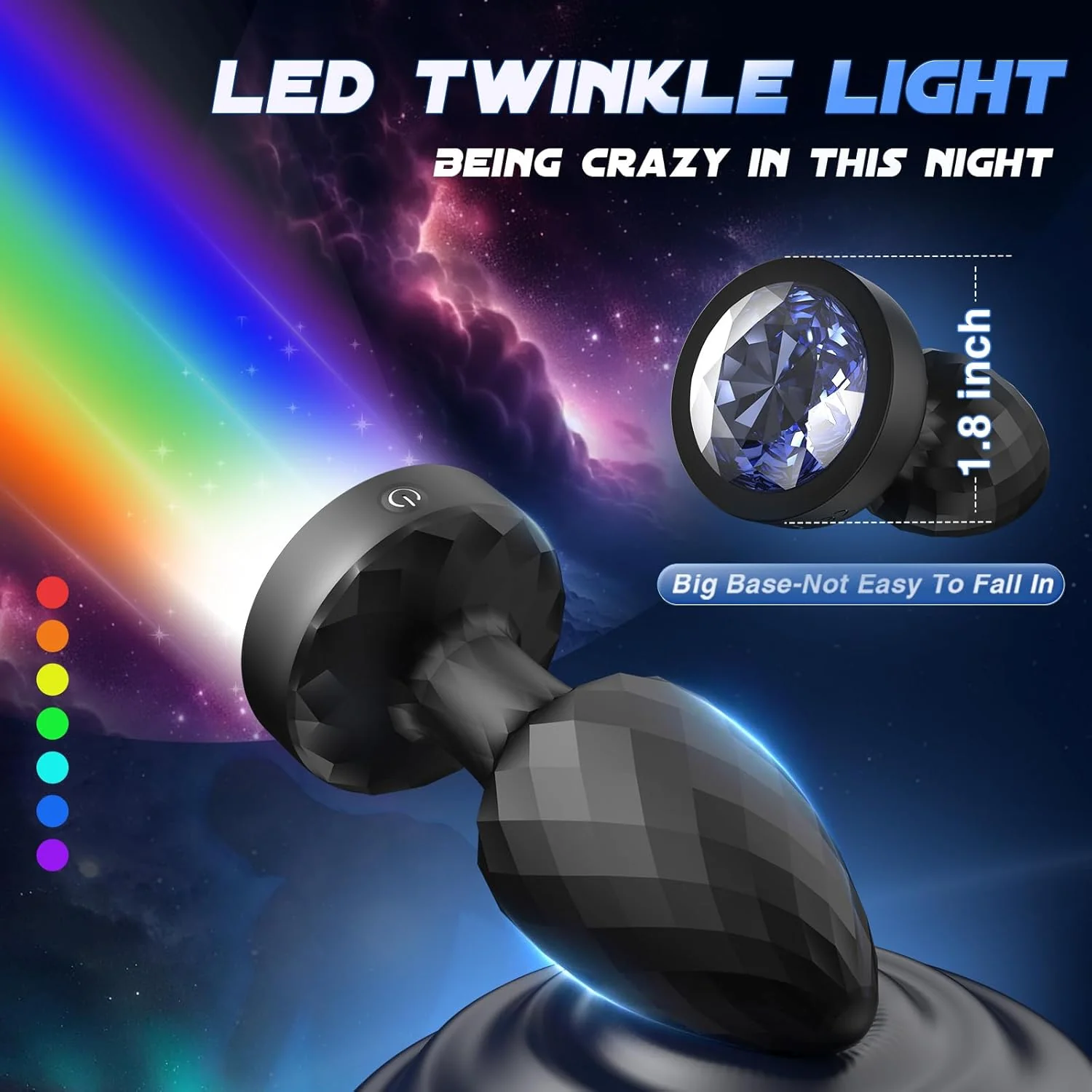 StormTease 360° Powerful Swiveling Anal Vibrator - Image 4