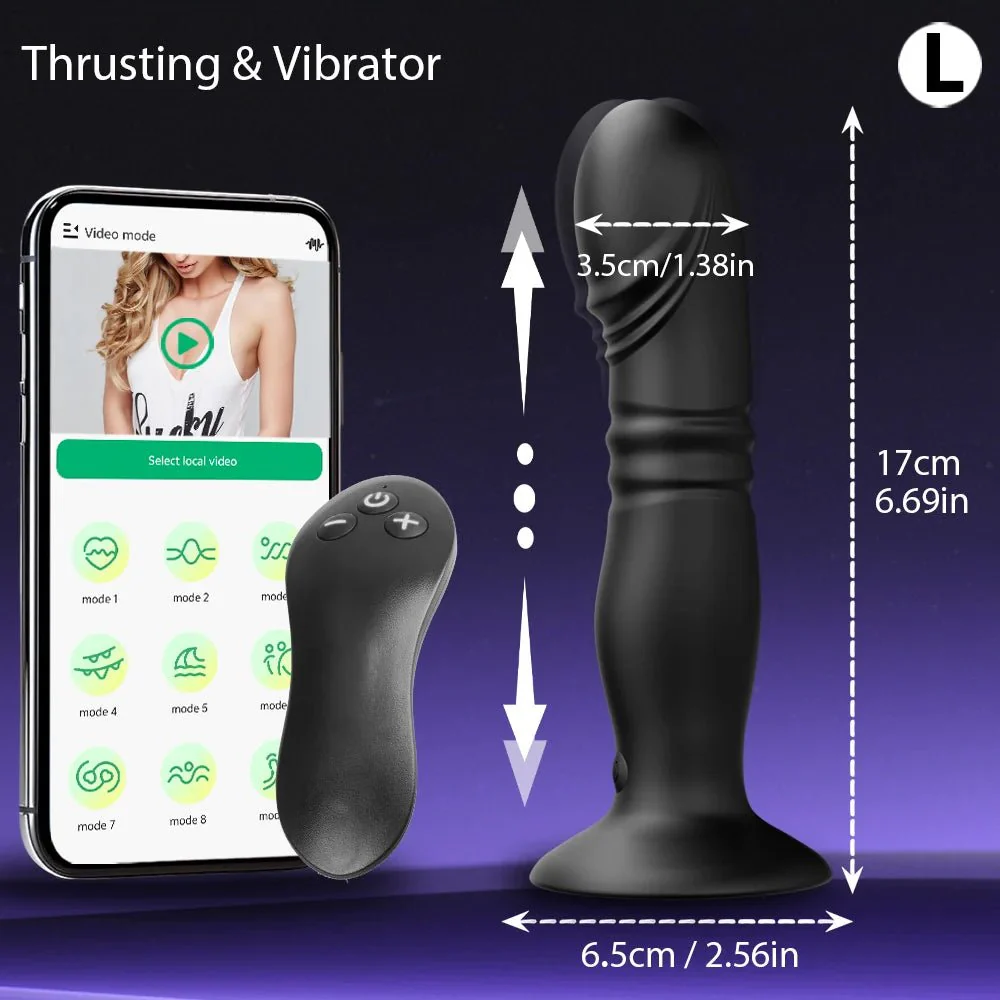 ThrustGrip Pro 3X Thrusting Prostate Plug Vibrator - Image 6