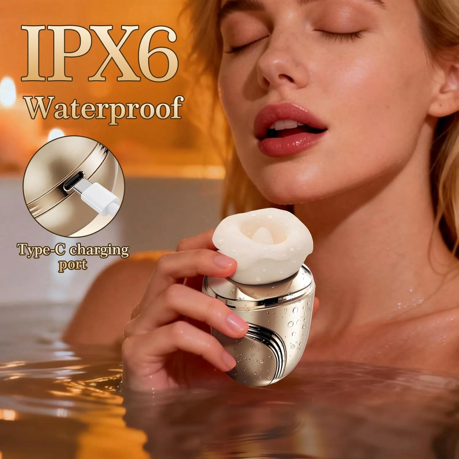 RoseHeat Rose App Control Clit Sucking Vibrator 5-in-1 - Image 8